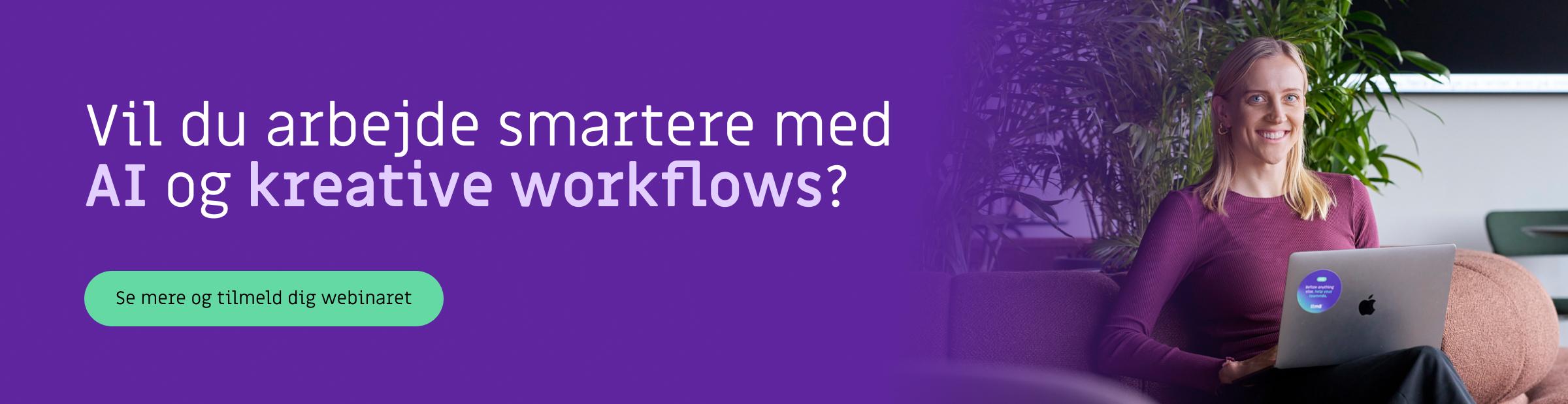 Webinar: Adobe Acrobat: Arbejd smartere med AI, sikkerhed og kreative workflows