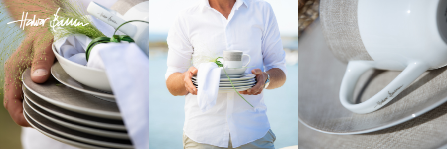 Halvor Bakke linen-servise banner