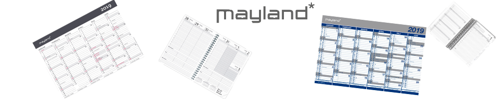 Mayland kalender, spiralkalender, basic kalender