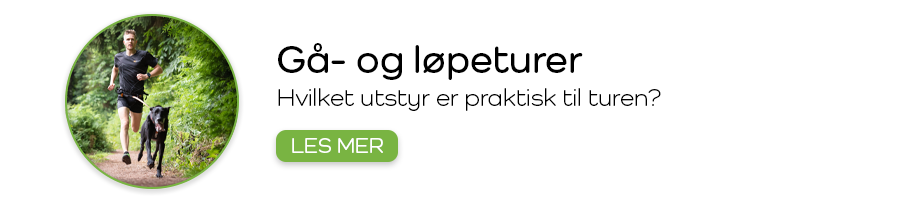 Gå- og løpeturer med hund
