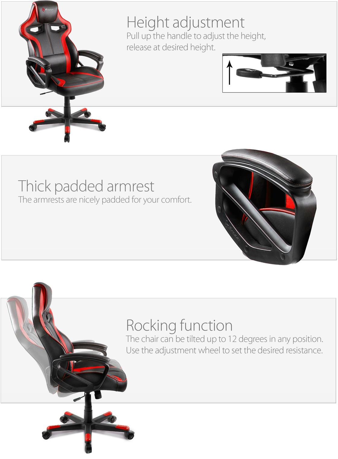 Arozzi milano gaming online chair stores