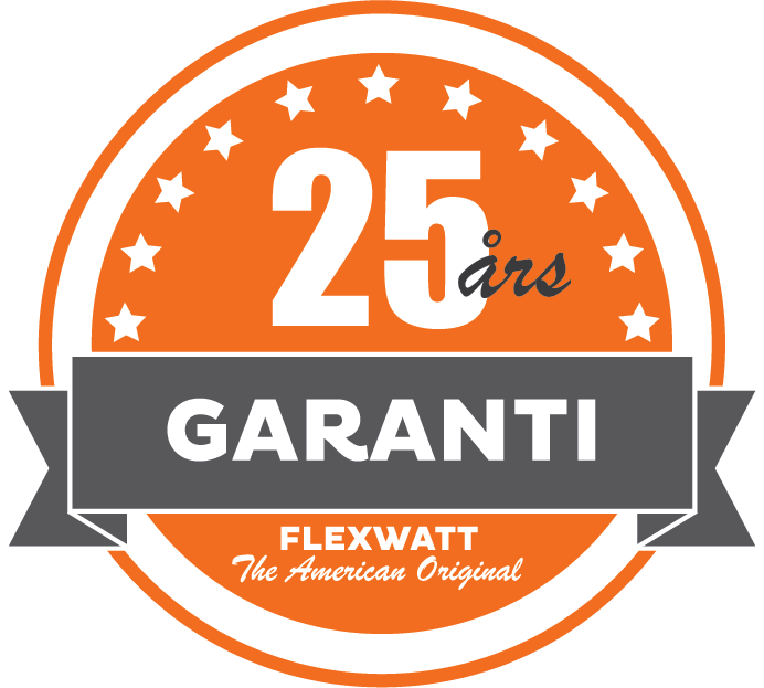 Flexwatt Varmefolie med 25 års garanti