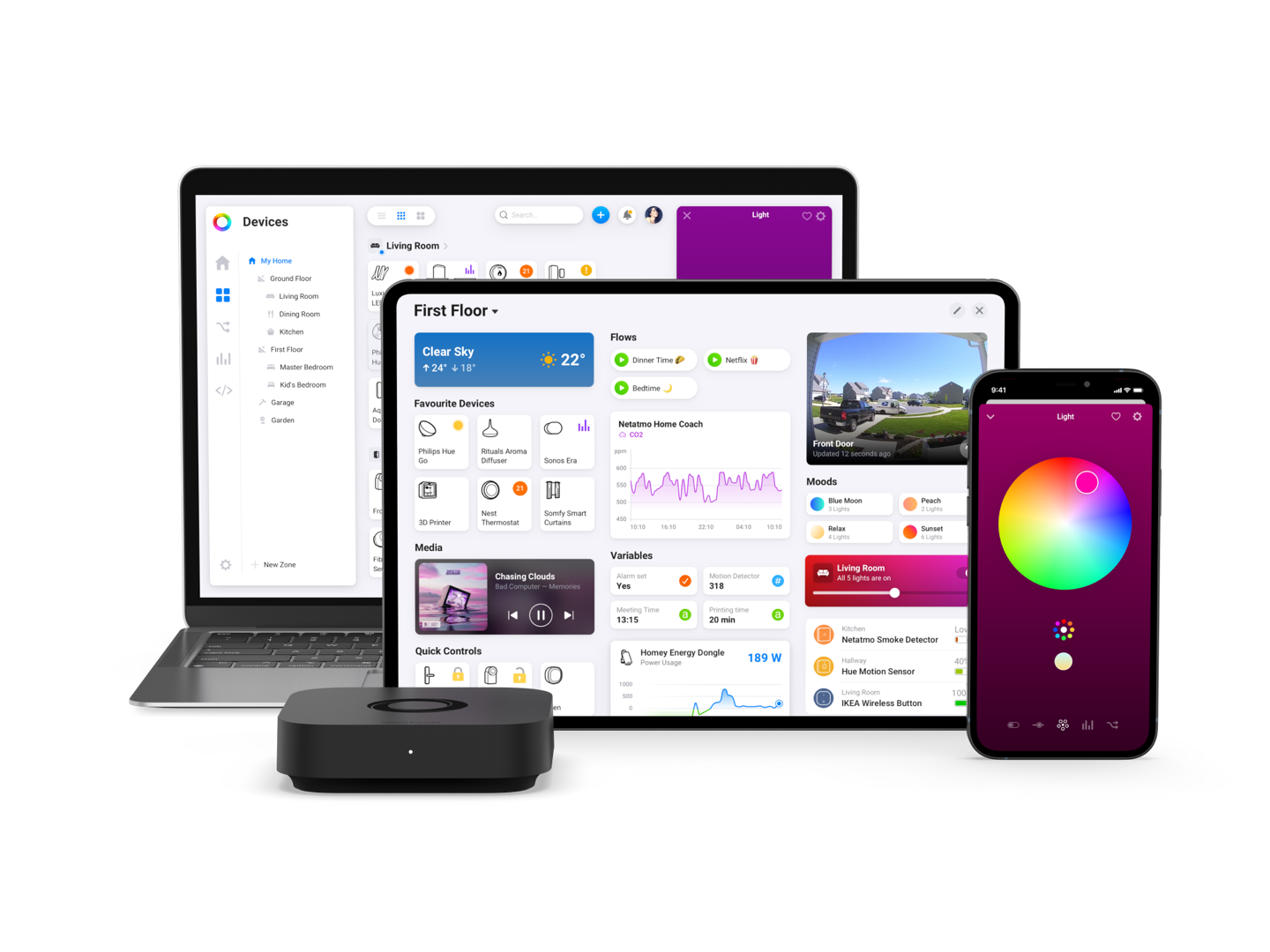 Homey Pro mini & Web App & Mobile App.png